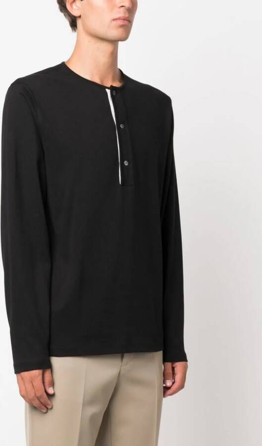 FURSAC Jersey gebreide trui Zwart