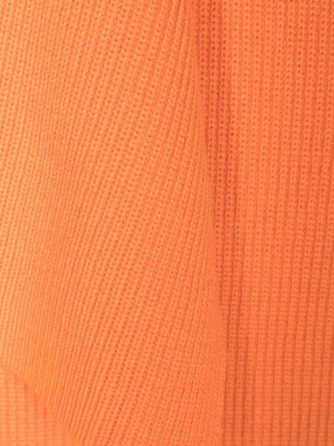 FURSAC Ribgebreide sjaal Oranje