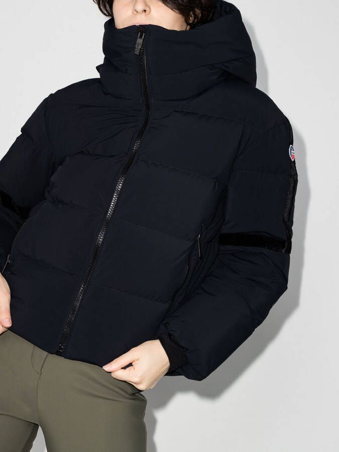 Fusalp Ski-jack met capuchon Blauw