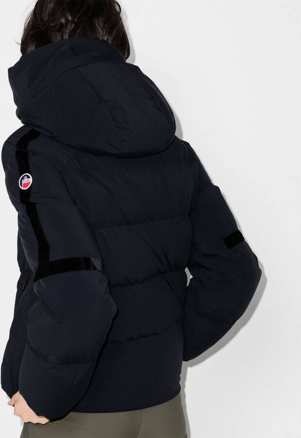 Fusalp Ski-jack met capuchon Blauw