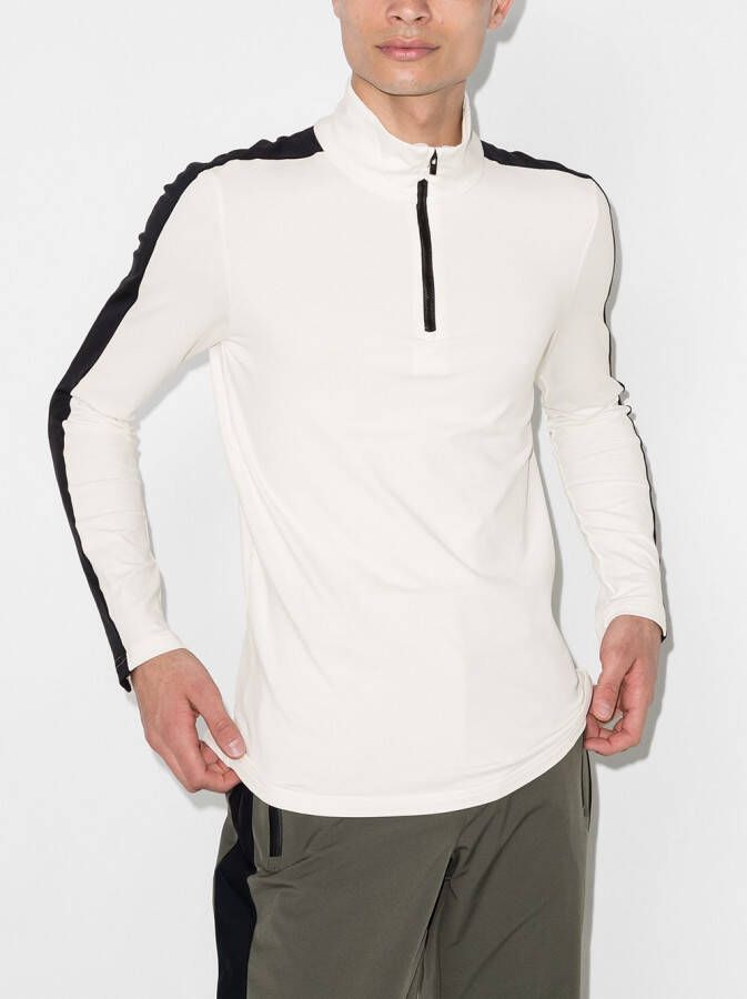 Fusalp Top met halve rits Wit