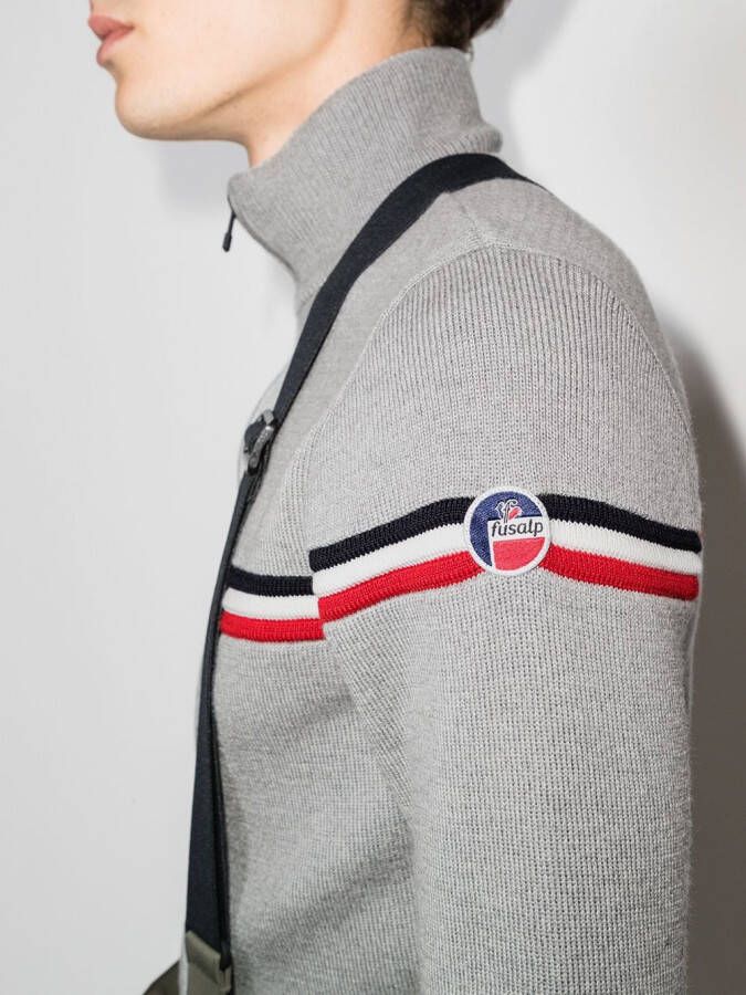 Fusalp Vest met rits Grijs