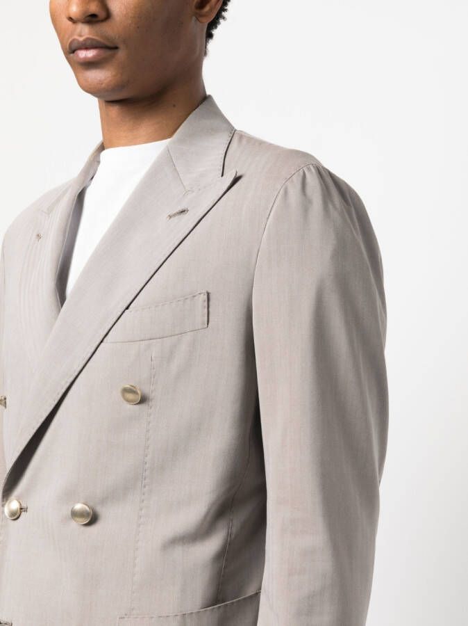 GABO NAPOLI Pak met dubbele rij knopen Beige