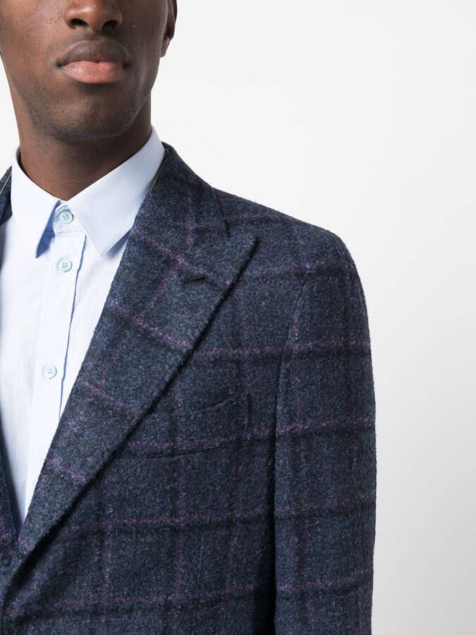 GABO NAPOLI Geruite blazer Blauw