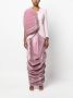 Gaby Charbachy Asymmetrische maxi-jurk Roze - Thumbnail 2