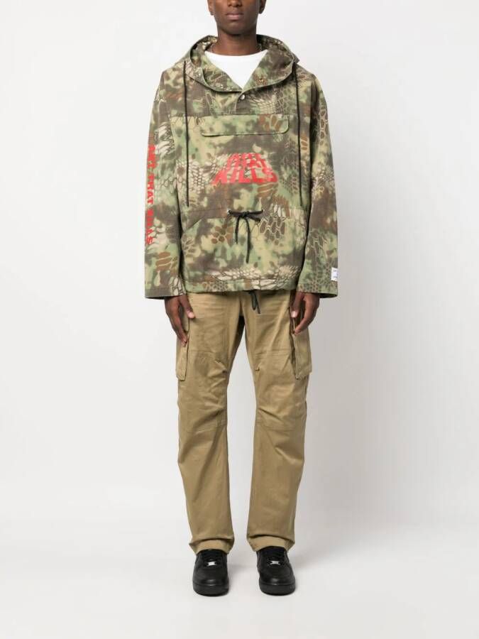 GALLERY DEPT. ATK jack met camouflageprint Groen