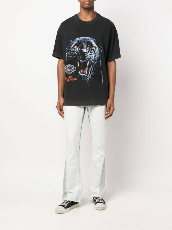 GALLERY DEPT. Flared jeans met wassing Blauw