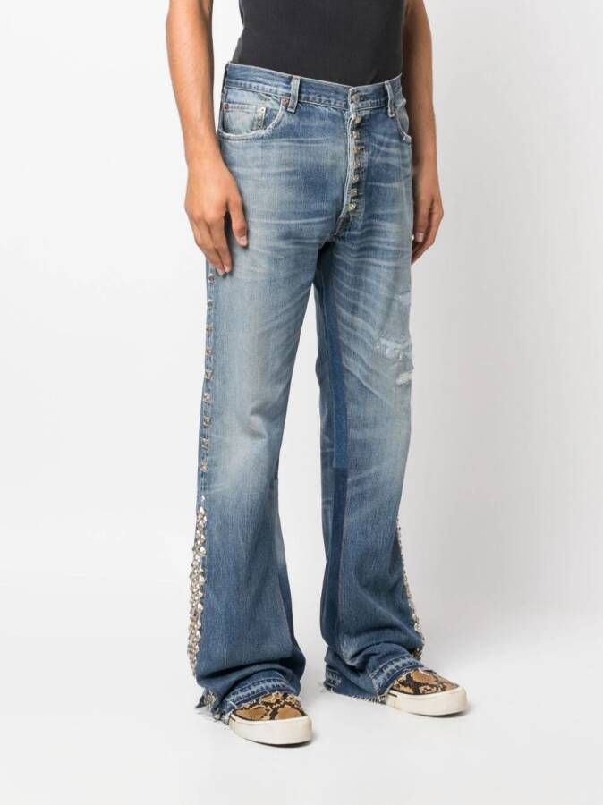 GALLERY DEPT. Jeans met wijde pijpen Blauw