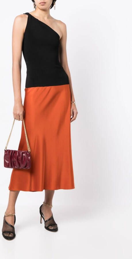 Galvan Asymmetrische top Zwart