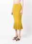 Galvan High waist rok Geel - Thumbnail 3