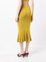 Galvan High waist rok Geel - Thumbnail 4
