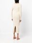 Galvan Midi-jurk Beige - Thumbnail 4