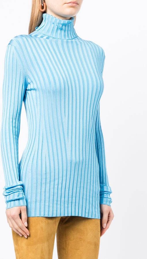 Galvan Rhea ribgebreide coltrui Blauw