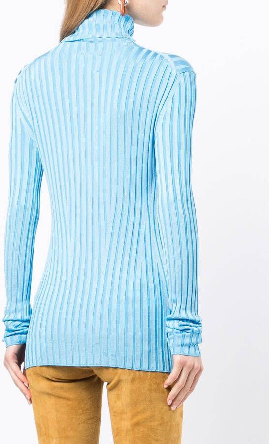 Galvan Rhea ribgebreide coltrui Blauw