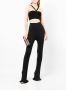 Galvan Venus bralette met bustier-stijl met ruches Zwart - Thumbnail 2