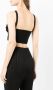 Galvan Venus bralette met bustier-stijl met ruches Zwart - Thumbnail 4