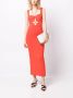Galvan London Kali jurk met uitgesneden detail Rood - Thumbnail 2