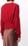 Galvan Vest met geribbelde afwerking Rood - Thumbnail 4