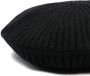 GANNI Baret met logopatch Zwart - Thumbnail 2