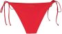 GANNI Bikinislip met gestrikte zijkant Rood - Thumbnail 2