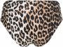 GANNI Bikinislip met luipaardprint Bruin - Thumbnail 2