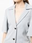 GANNI Blazer met korte mouwen Blauw - Thumbnail 5