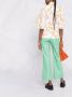 GANNI Blouse met korte mouwen Wit - Thumbnail 4