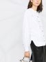 GANNI Blouse met oversized kraag Wit - Thumbnail 3