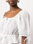 GANNI Broderie anglaise top Wit - Thumbnail 5