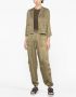 GANNI Cargo broek Groen - Thumbnail 2