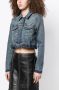 GANNI Denim jack Blauw - Thumbnail 3