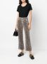 GANNI Cropped jeans Beige - Thumbnail 2