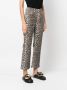 GANNI Cropped jeans Beige - Thumbnail 3