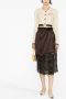 GANNI Vest met ronde hals Beige - Thumbnail 2