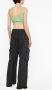 GANNI Cropped top Groen - Thumbnail 3