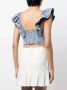 GANNI Denim top Blauw - Thumbnail 4