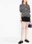 GANNI Blouse met bloemenprint Zwart - Thumbnail 2