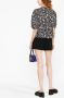 GANNI Blouse met bloemenprint Zwart - Thumbnail 3