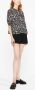 GANNI Blouse met bloemenprint Zwart - Thumbnail 4