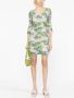 GANNI Mini-jurk met bloemenprint Beige - Thumbnail 2