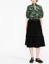 GANNI T-shirt met bloemenprint Zwart - Thumbnail 2
