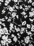 GANNI Wikkeljurk met bloemenprint Zwart - Thumbnail 5
