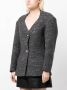 GANNI Getailleerde blazer Grijs - Thumbnail 3