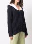GANNI Intarsia vest Blauw - Thumbnail 3