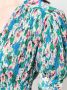 GANNI Jurk met bloemenprint Blauw - Thumbnail 5