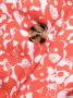 GANNI Jurk met bloemenprint Oranje - Thumbnail 5