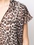 GANNI Jurk met luipaardprint Bruin - Thumbnail 5