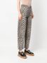 GANNI Jeans met luipaardprint Beige - Thumbnail 3