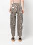GANNI Jeans met luipaardprint Beige - Thumbnail 4