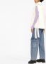 GANNI Bodywarmer met geborduurd logo Beige - Thumbnail 3